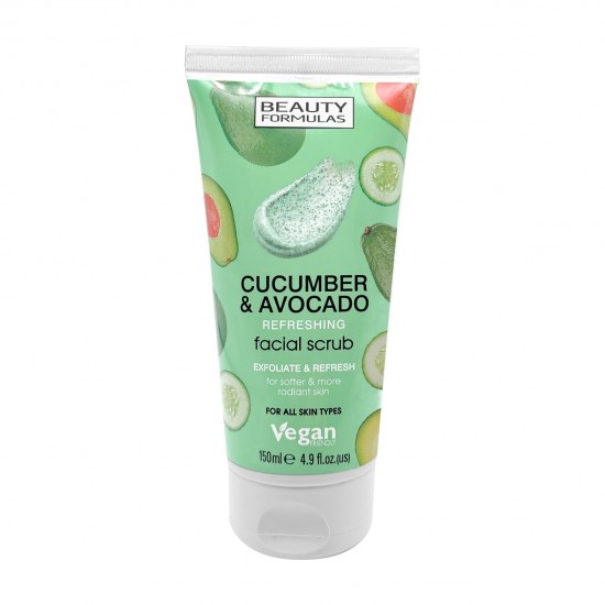 BF Facial Scrub 150ml Cucumber & Avocado