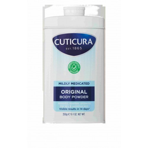 Cuticura Mildly Medicated Body Powder 250g
