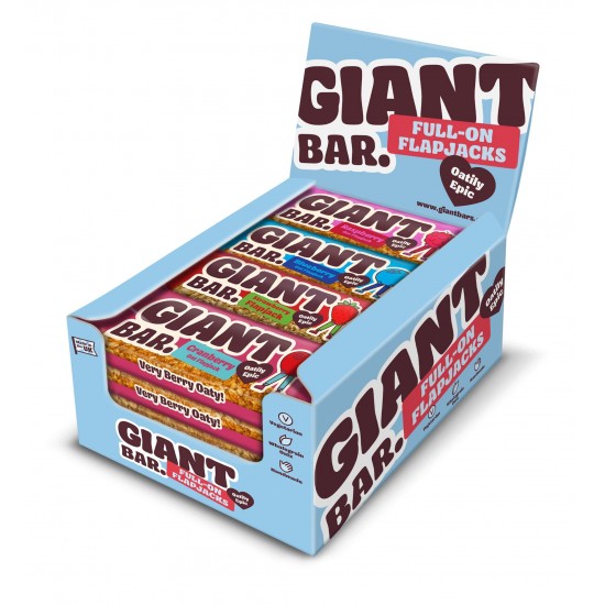 Ma Baker Giant Flapjack Bar Assorted 90g Berry