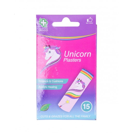 A&E Plasters 15's Unicorn