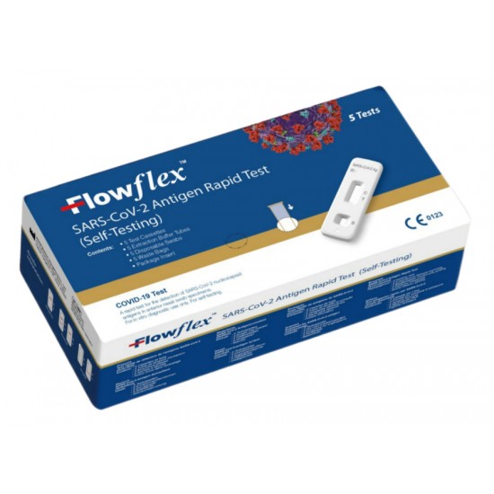 Flowflex SARS-Cov-2 Antigen Rapid Test - Multikit 5 T  *SPECIAL OFFER*