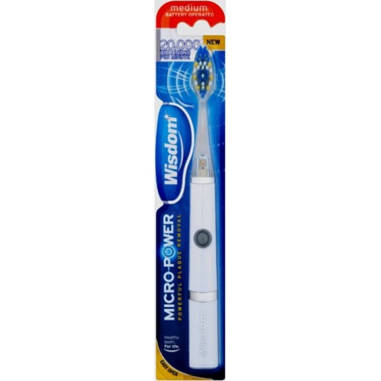 Wisdom Micro-Power Toothbrush Medium