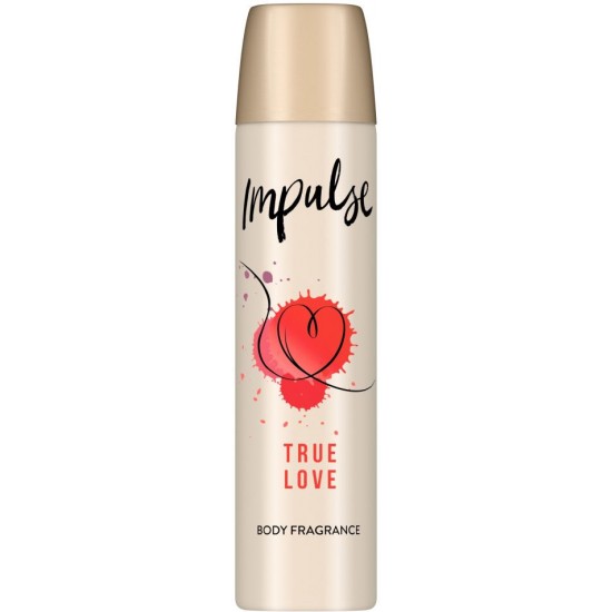 Impulse Body Spray 75ml True Love 
