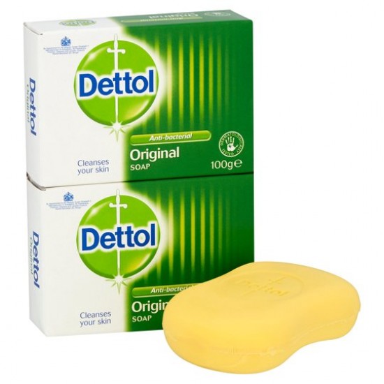 Dettol Anti-Bac Bar Soap 100g 2pk
