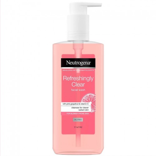 Neutrogena Refreshingly Clear Facial Wash 200ml (pump)