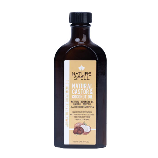 Nature Spell Hair & Body Oil 150ml Castor & Coconut