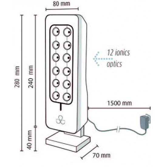 Ionic Air Purifier - TeqAir 200*