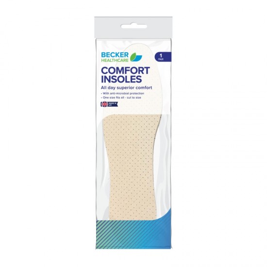 Becker Healthcare Comfort Insoles 2pk