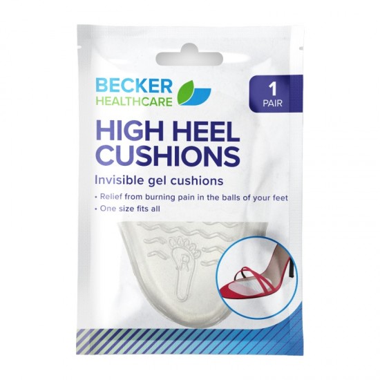 Becker Healthcare Invisible Gel Foot Cushions 2pk