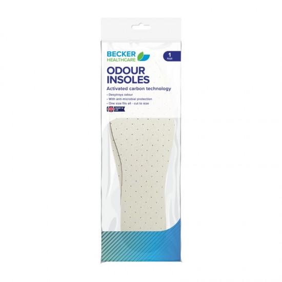 Becker Healthcare Odour Insoles 2pk