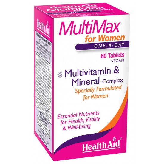 Healthaid MultiMax - For Women Tablets 60's