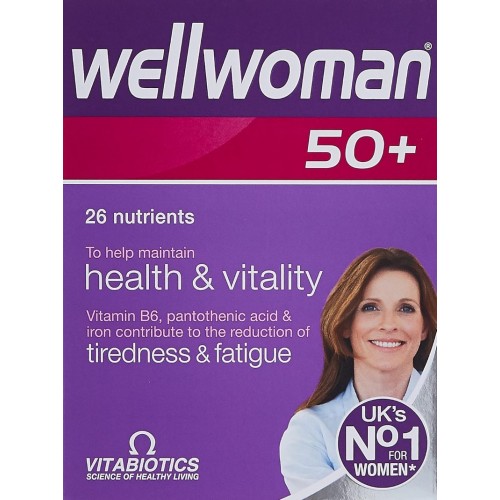 Vitabiotics Wellwoman 50+ Tablets 30's