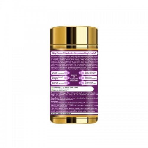Vitaminnica Magnesium Bisglycinate Capsules 60's