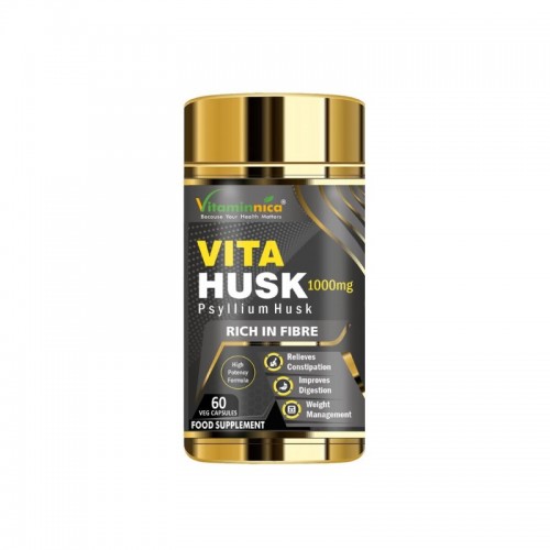 Vitaminnica Vita Husk 1000mg Capsules 60's (Psyllium)