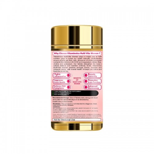 Vitaminnica Multi Vita Women Tablets 60's