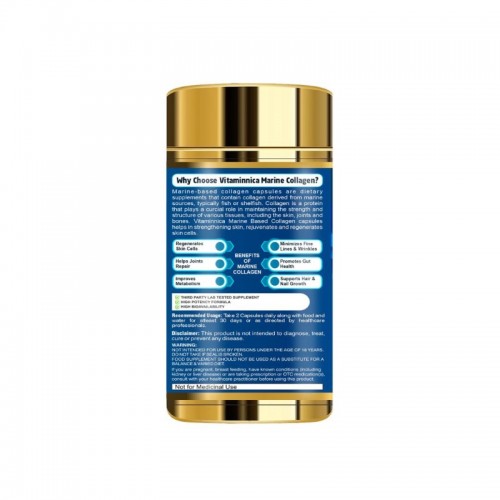 Vitaminnica Marine Collagen 1000mg Capsules 60's