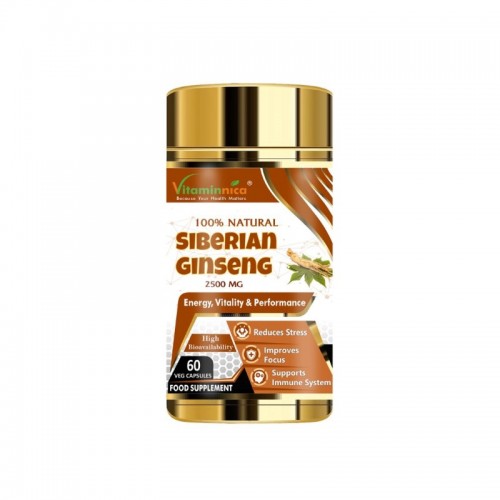 Vitaminnica Siberian Ginseng 2500mg Capsules 60's