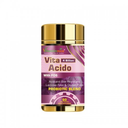 Vitaminnica Vita Acido 4 Billion Capsules 60's