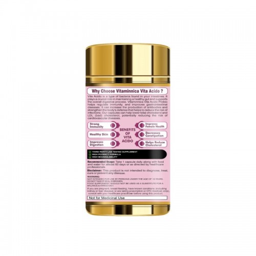 Vitaminnica Vita Acido 4 Billion Capsules 60's