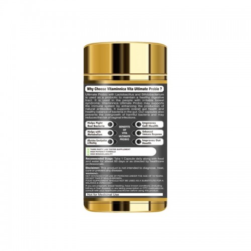 Vitaminnica Vita Ultimate Probio 100 Billion Capsules 60's