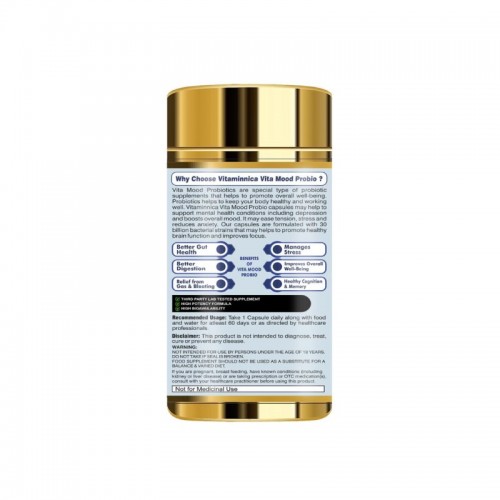 Vitaminnica Vita Mood Probio 30 Billion Capsules 60's