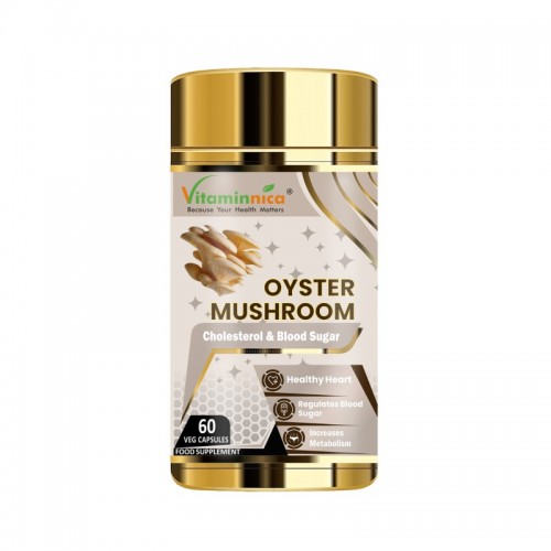 Vitaminnica Oyster Mushroom 500mg Capsules 60's