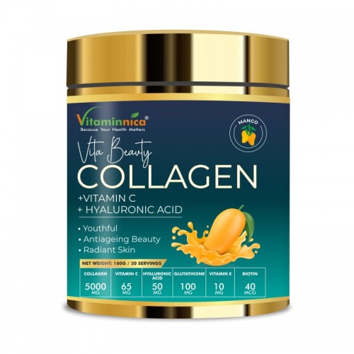 Vitaminnica Collagen Powder 180g Mango