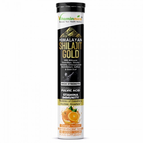 Vitaminnica Shilajit Gold Effervescent Tablets 20's