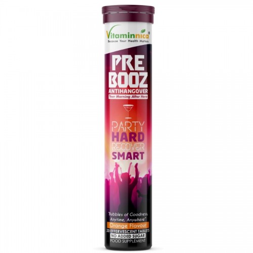 Vitaminnica Pre Booz Effervescent Tablets 20's