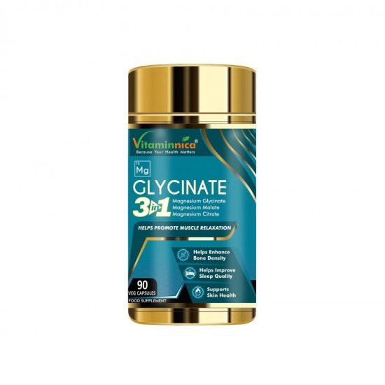 Vitaminnica Magnesium Glycinate 3in1 1800mg Caps 90's