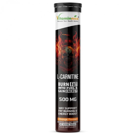 Vitaminnica L-Carnitine Effervescent Tabs 20's