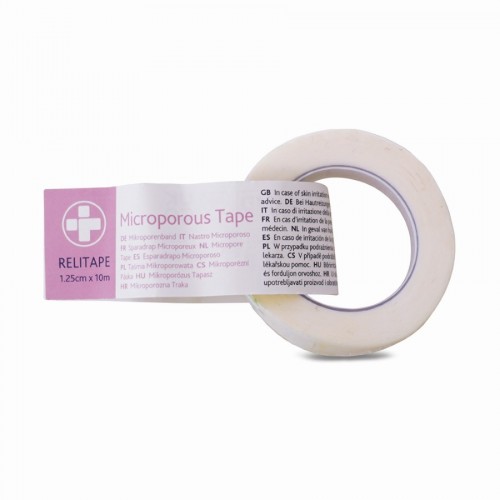 Relitape - Microporous Tape 1.25cm x 10m