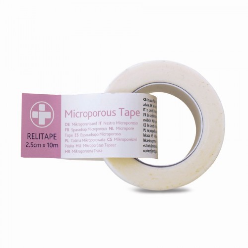 Relitape - Microporous Tape 2.5cm x 10m