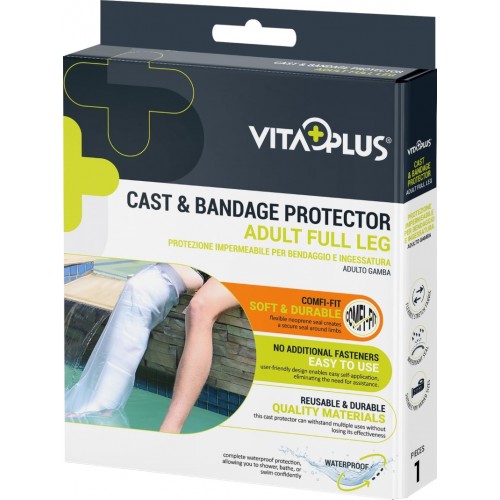 VitaPlus Cast & Bandage Protector - Adult Full Leg