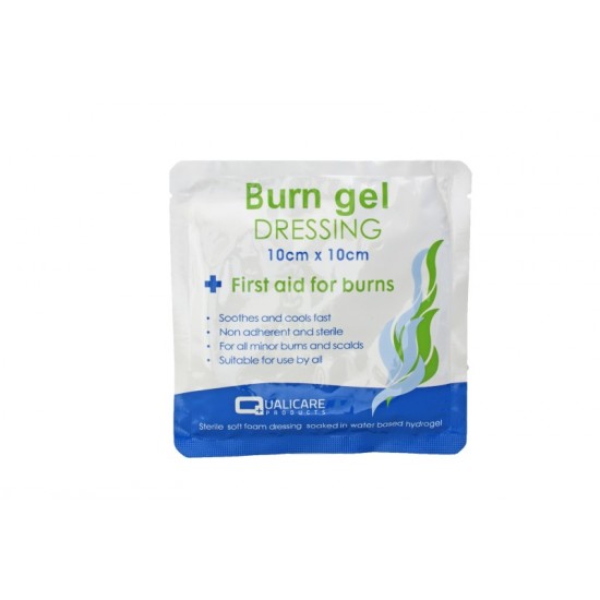 Qualicare Burn Gel Dressing 10cm x 10cm