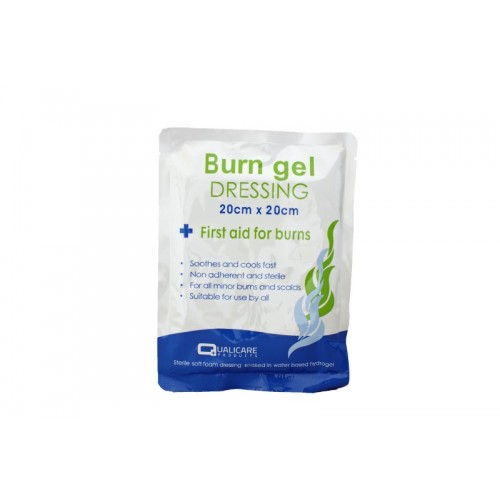 Qualicare Burn Gel Dressing 20cm X 20cm