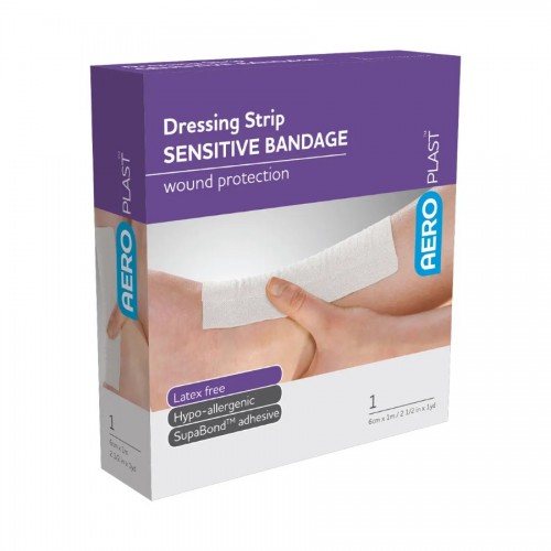 AeroPlast Sensitive Dressing Strip 6cm x 1m