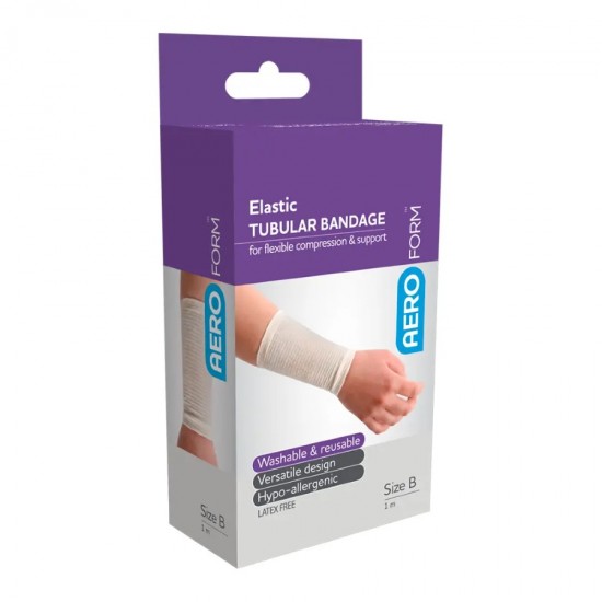 AeroForm Elastic Tubular Bandage Size B - 1m