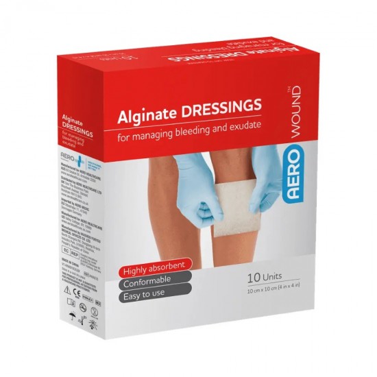 AeroWound Alginate Dressings 10 x 10cm