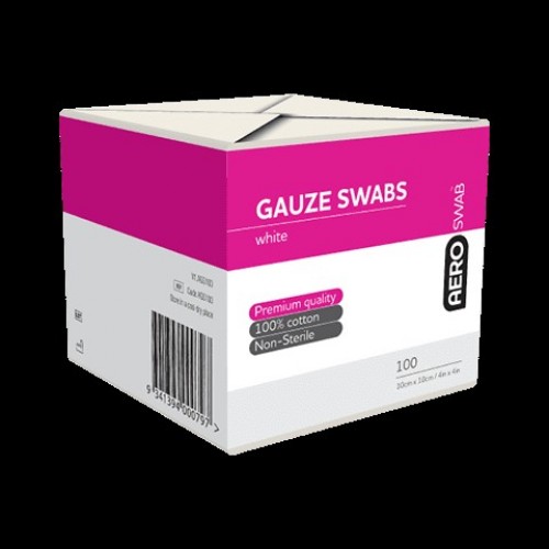 AeroSwab Gauze Swabs 10 x 10cm
