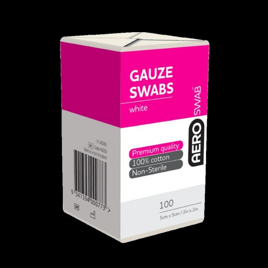 *DISCONTINUED* AeroSwab Gauze Swabs 5 x 5cm
