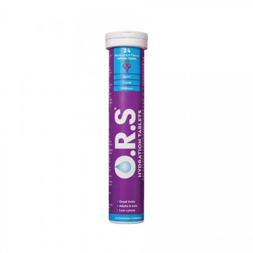 O.R.S. Hydration Tablets 24's Blackcurrant 