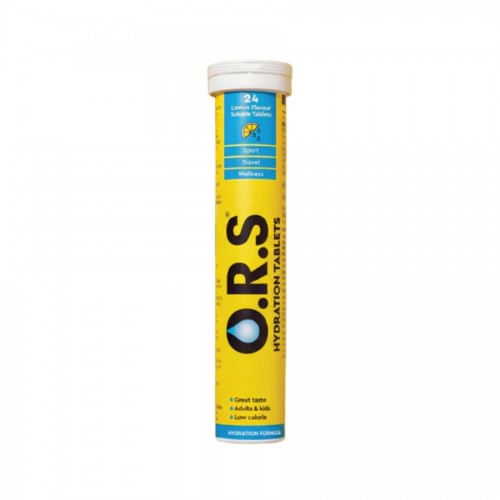O.R.S. Hydration Tablets 24's Lemon