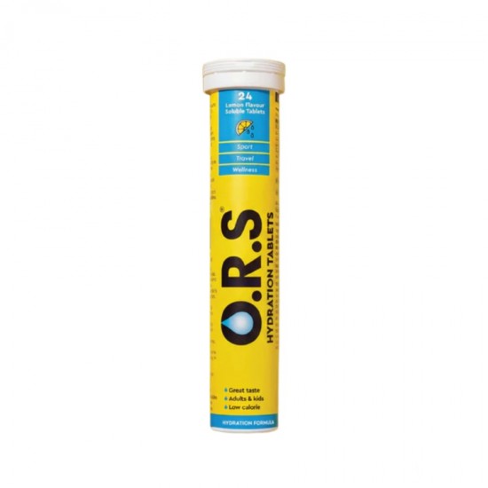 O.R.S. Hydration Tablets 24's Lemon