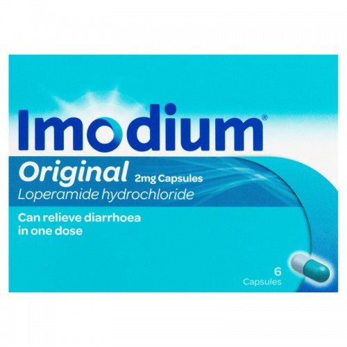 Imodium Original 2mg Capsules 6's [GSL]
