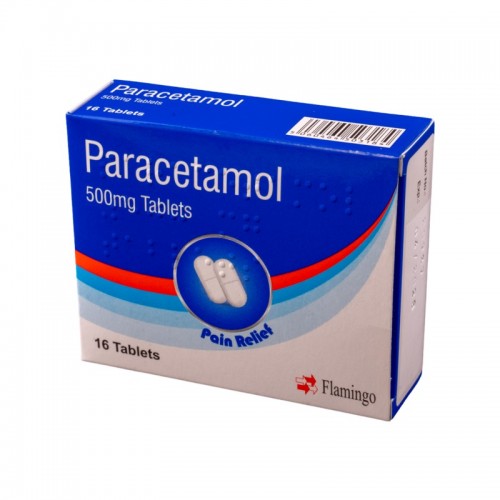 Flamingo Paracetamol 500mg Caplets 16's [GSL]