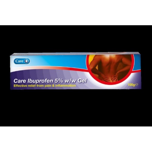 Care Ibuprofen 5% Gel 100g [GSL]