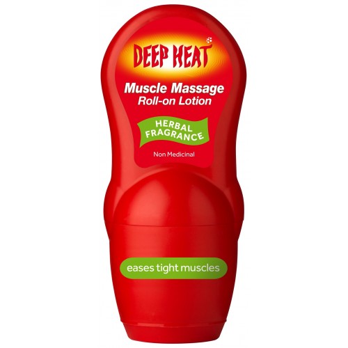 Deep Heat Muscle Massage Roll-on Lotion 50g