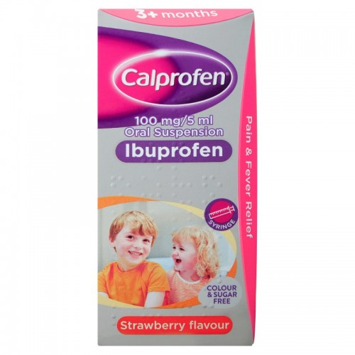 Calprofen Sugar Free 100mg/5ml Suspension Infant 100ml [GSL]
