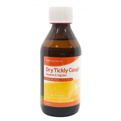Bell's Dry Tickly Cough 0.75mg/5ml Solution 200ml [GSL]